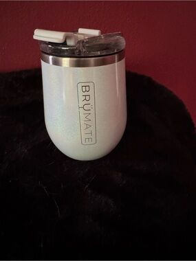 BrüMate Pearl White Insulated Wine Tumbler - BRÜMATE